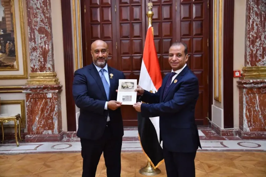 النائب حسام سعيد يتسلم كارنيه عضوية مجلس الشيوخ ويؤكد: خدمة الوطن أمانة