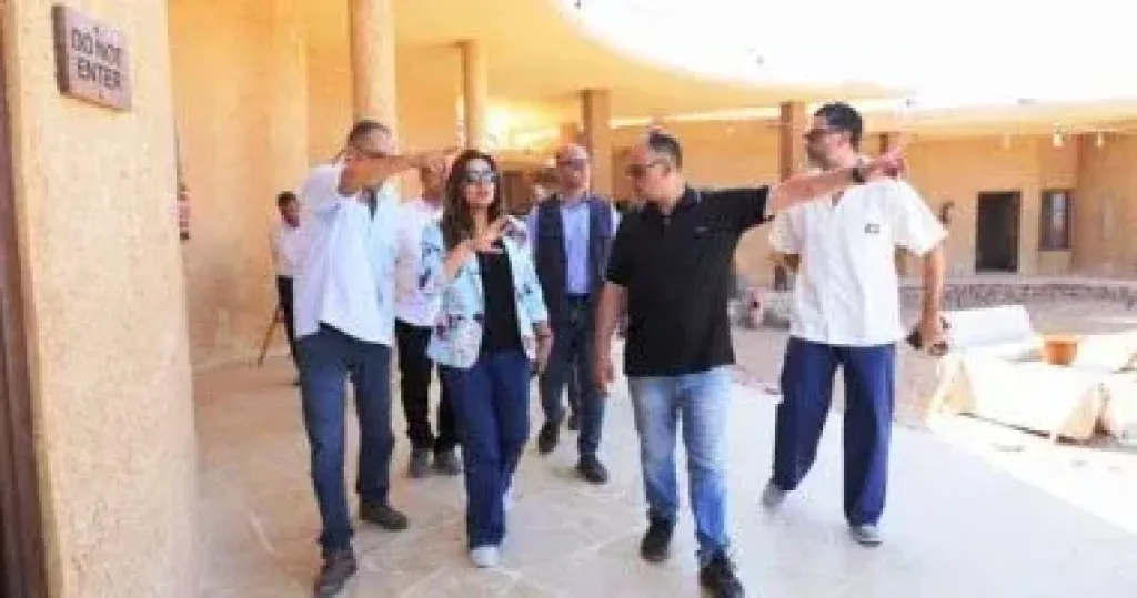 منال عوض توجه بسرعة التفعيل الكامل لمنظومة التحصيل الإلكتروني بمحمية رأس محمد
