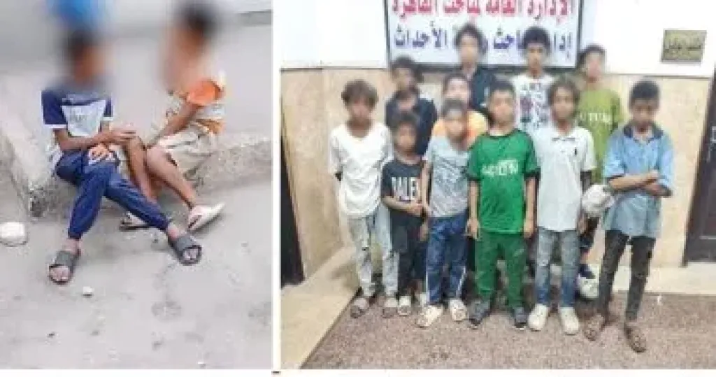 ضبط 11 طفلًا من المتسولين بعد تداول فيديو تدخين أمام محطة قطار بالقاهرة
