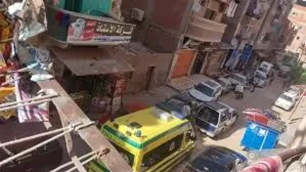 سقوط فتاة من الطابق السقوطرابع في الإسماعيلية