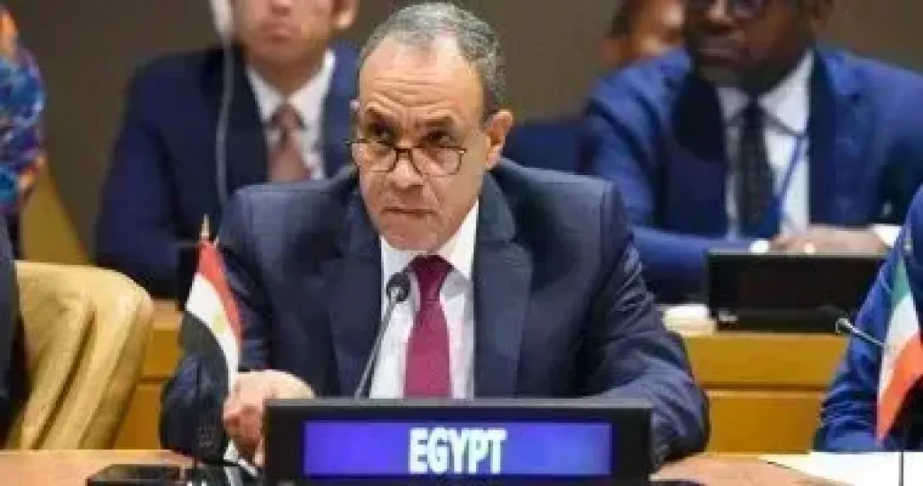 وزير الخارجية يلتقي مع المصريين العاملين في الأمم المتحدة بنيويورك