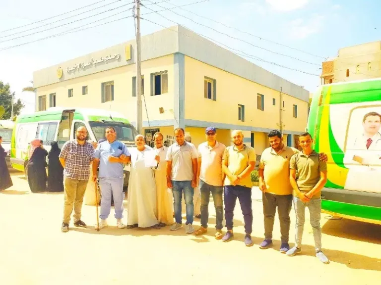 صحة الشرقيةتطلق قافلة طبية مجانية لقرية الأخيوة بمركز الحسينية