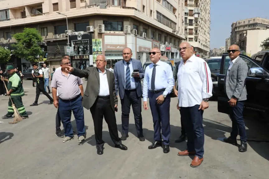 محافظ القاهرة : افتتاح الطريق  الواصل بين ميدان الأوبرا و٢٦يوليو  تيسيرا لحركة المشاة والسيارات