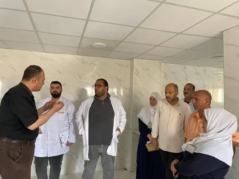 صحه الشرقية:زيارة مفاجئةلتفقدالعمل بمستشفى فاقوس المركزي