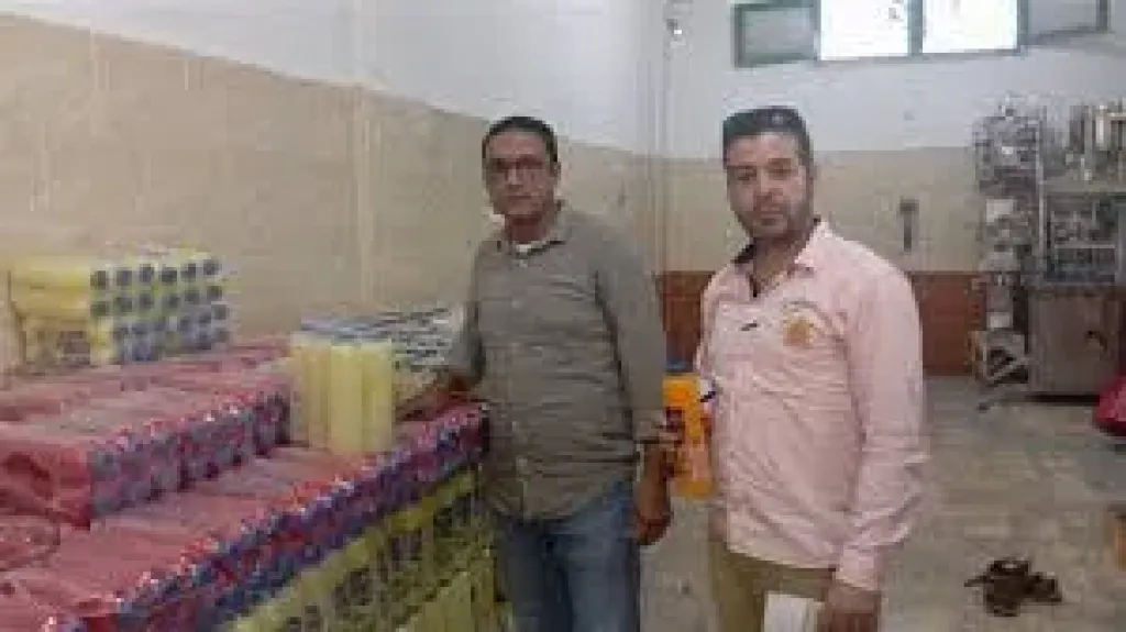 التحفظ على 5000 عبوة عصير بمصنع بدون ترخيص فى الإسكندرية