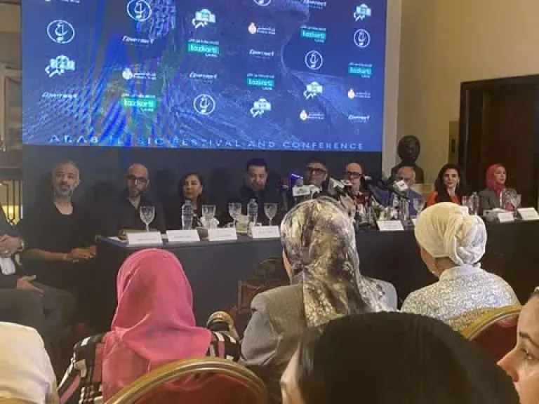 انطلاق المؤتمر الصحفي للدورة الـ33 لمهرجان الموسيقى العربية