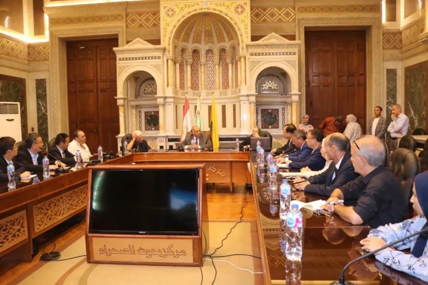 بحوث الصحراء يفتح آفاقًا جديدة للتعاون مع الصين في مجالات البيئة والتنمية
