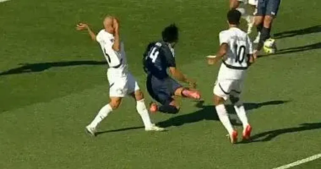من مباراة مصر واليابان