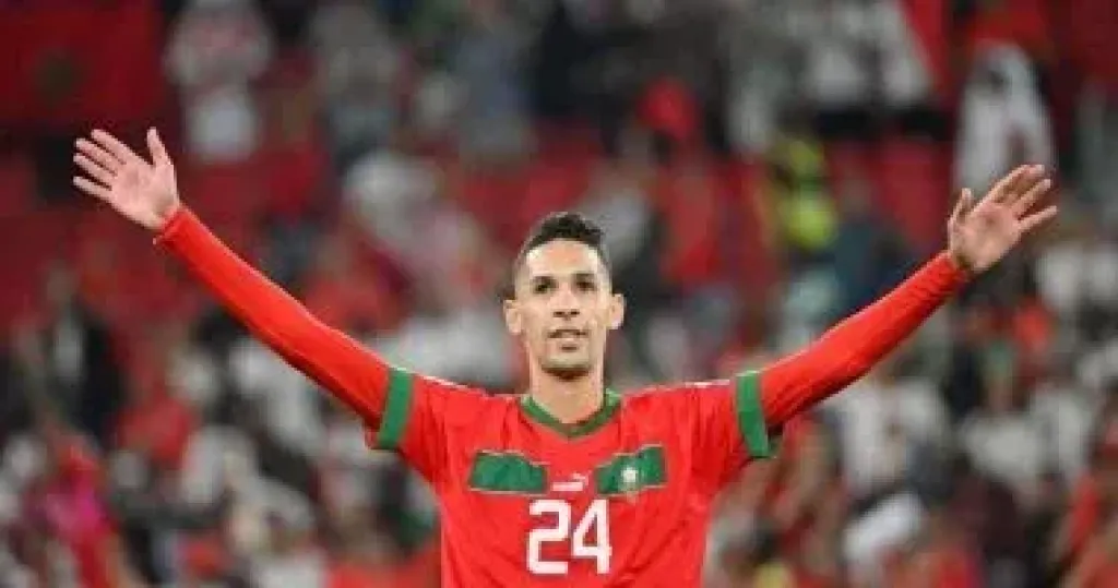 بدر بانون مدافع الرجاء المغربى