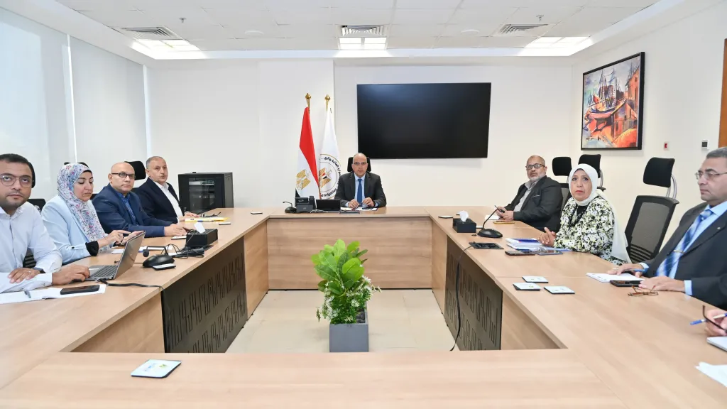 إجتماع وزير الرى 