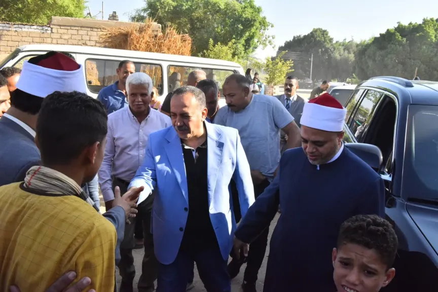 محافظ أسيوط يفتتح مسجد أبو بكر الصديق بعد تطويره كباكورة