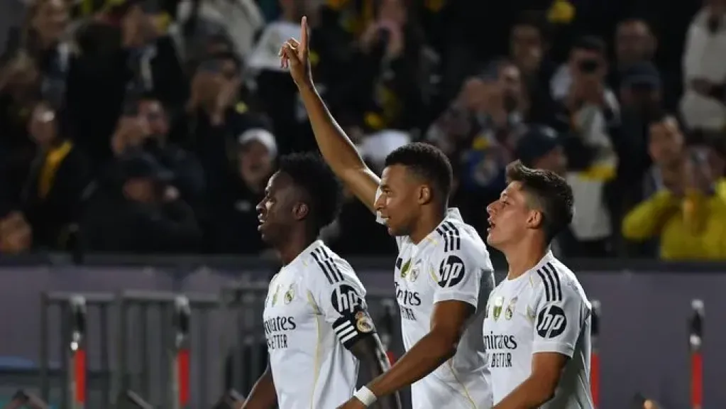 هاتريك مبابي يقود ريال مدريد لفوز عريض على كايرات ألماتي في دوري أبطال أوروبا