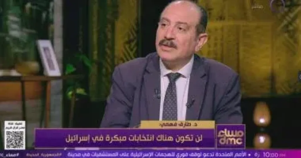 طارق فهمي: اتفاقية وقف النار يجب أن تبدأ بمبادئ عامة وتتحول لاحقًا إلى بروتوكولات