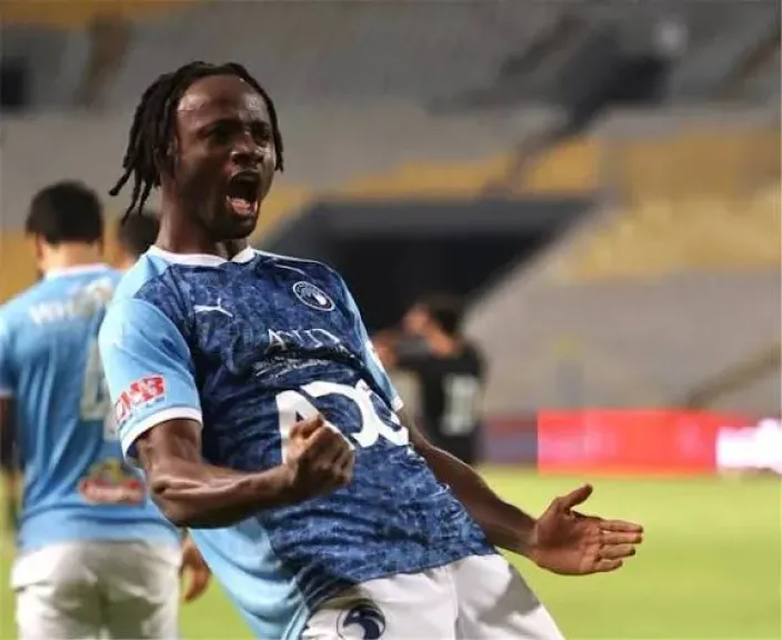 ماييلي يتقدم بهدف لـ بيراميدز أمام الجيش الرواندي في دوري أبطال أفريقيا