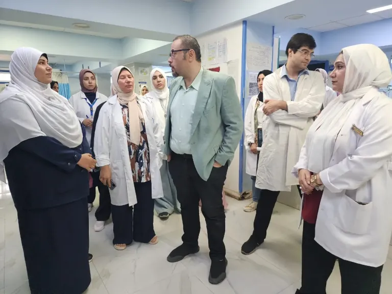 صحة الشرقيةتطبيق بروتوكولات المجلس الطبي المصري بالقنايات