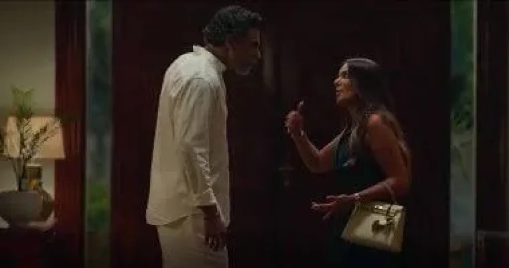 مسلسل وتر حساس الحلقة 9.. بداية الحرب بين كاميليا ورشيد بعد اختفاء أطفالهما