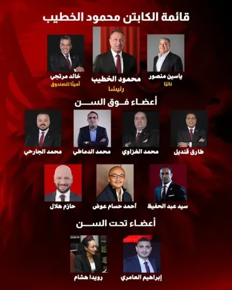 رسالة خاصة من عضو إدارة الأهلي للخطيب بعد إعلان قائمته الانتخابية