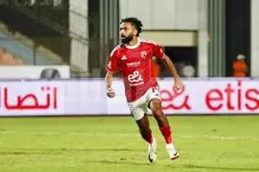 تفاصيل إصابة حسين الشحات أمام كهرباء الإسماعيلية بالدوري