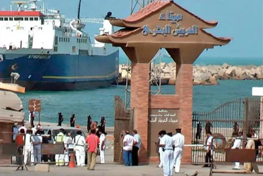 إغلاق ميناء العريش البحري لسوء الأحوال الجوية