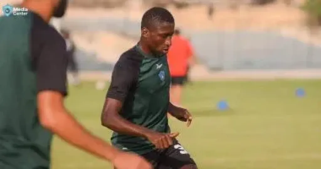 مورى توريه يخضع للأشعة في غزل المحلة عقب تعرضه للإصابة في مواجهة الزمالك