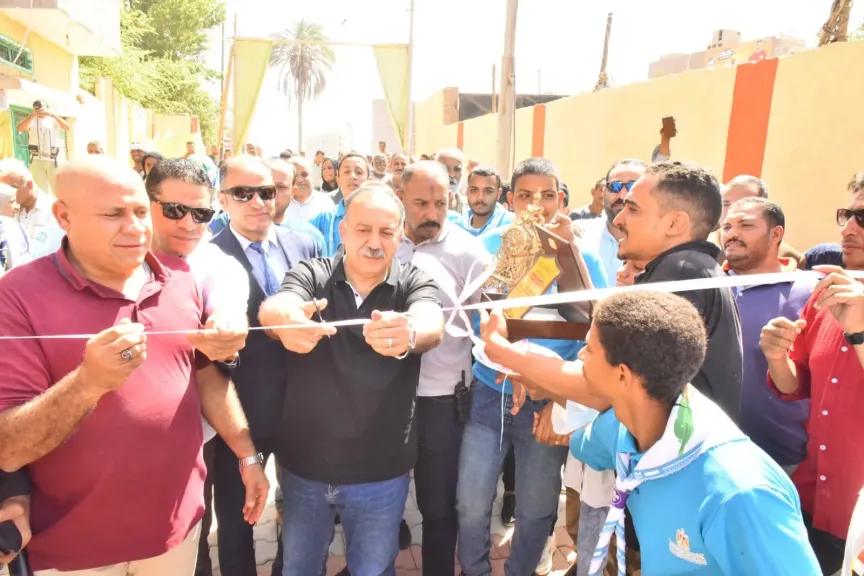 محافظ أسيوط يفتتح المرحلة الأولى من تطوير منطقة المصلى بإعادة تأهيل