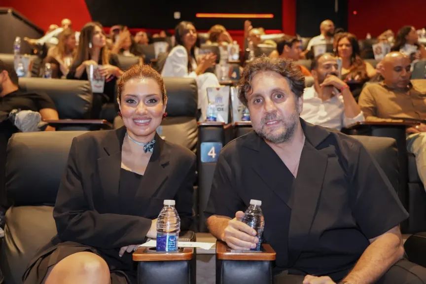 هشام ماجد يحضر العرض الخاص لفيلم «هيبتا 2» دعمًا لصُنّاع العمل