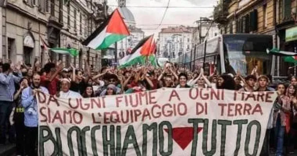 مئات الآلاف يتظاهرون فى العديد من المدن الأوروبية دعما للفلسطينيين