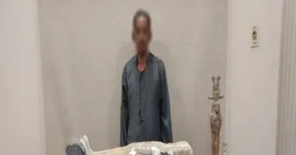 ضبط 533 قطعة أثرية بحوزة مزارع في بني سويف قبل بيعها