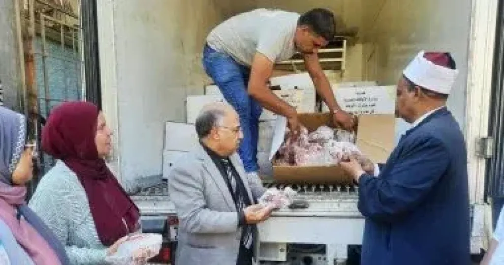 لحوم صكوك الأضاحى  