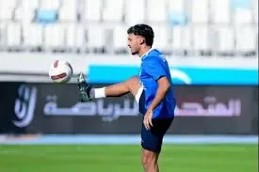 فحص طبي لأحمد شريف في مران الزمالك للاطمئنان على إصابته