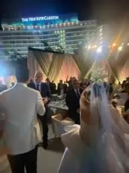 بحضور وزير الداخلية وأبطال مسلسل الاختيار 2، زفاف ابنة الشهيد