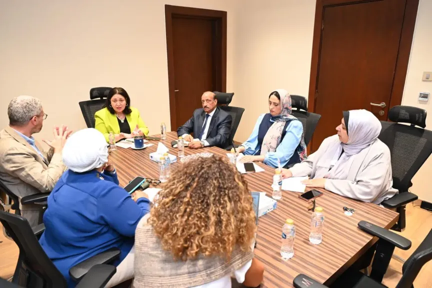 نائبة وزيرة التضامن تلتقي مدير مشروع تكافؤ الفرص بالوكالة الألمانية