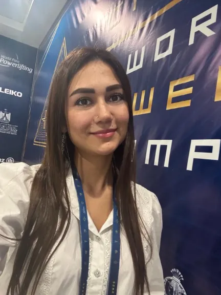 خديجة حسينوفا: انبهرت بحفل افتتاح بطولة العالم لرفع الأثقال البارالمبي.. وكنت أحلم بزيارة مصر