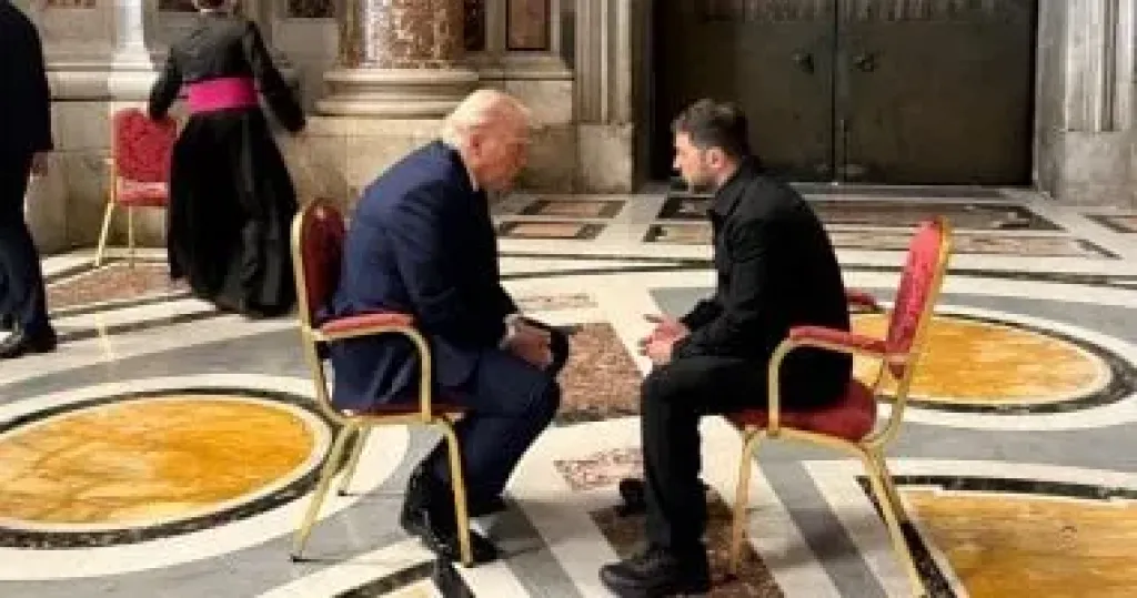 ترامب و  زيلينسكى  