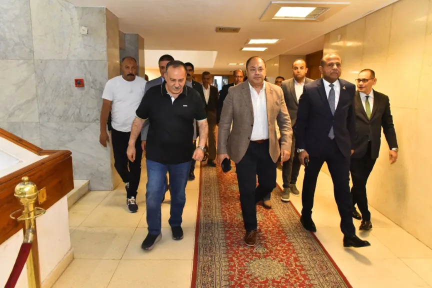 *محافظ أسيوط يستقبل رئيس هيئة تنمية الصعيد لبحث التعاون المشترك