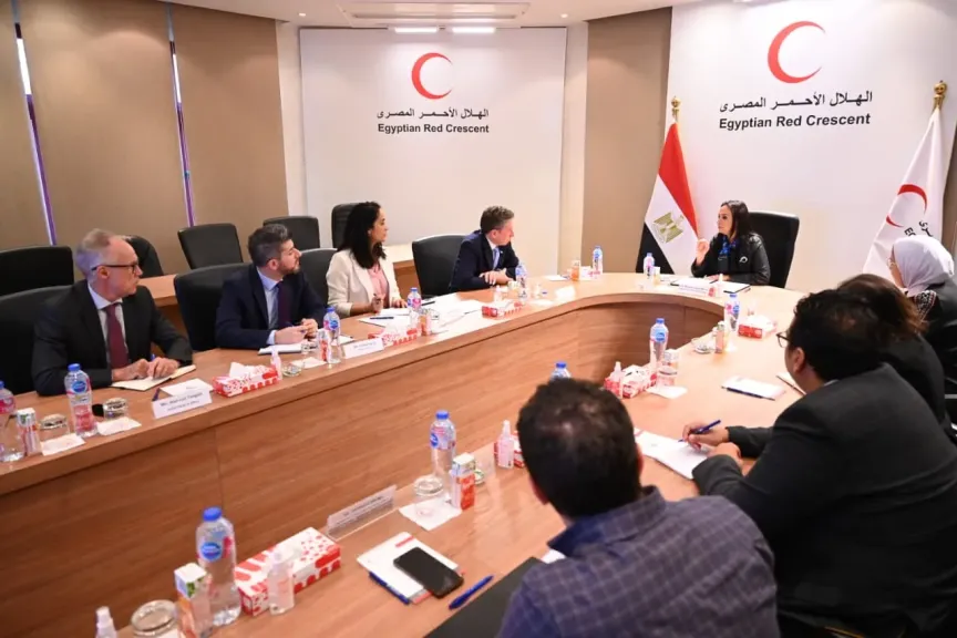 وزيرة التضامن الاجتماعي تستقبل وكيل الأمين العام للأمم المتحدة للشئون الإنسانية