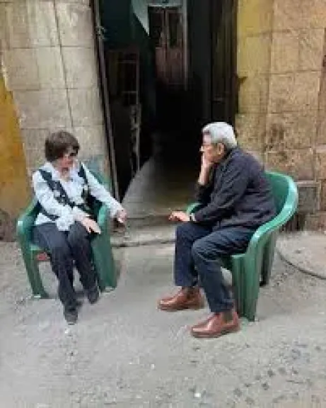 سميرة أحمد ضيفة محمود سعد ببرنامج ”باب الخلق”