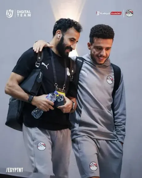 وصول المنتخب الوطنى استاد القاهرة قبل مواجهة غينيا بيساو