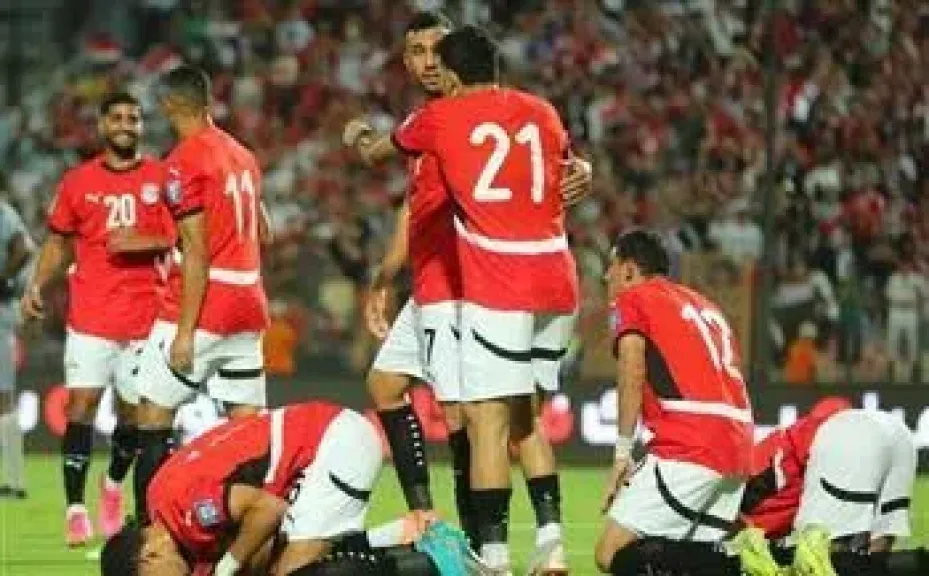 منتخب مصر يتقدم على غينيا بيساو بهدف فى الشوط الأول
