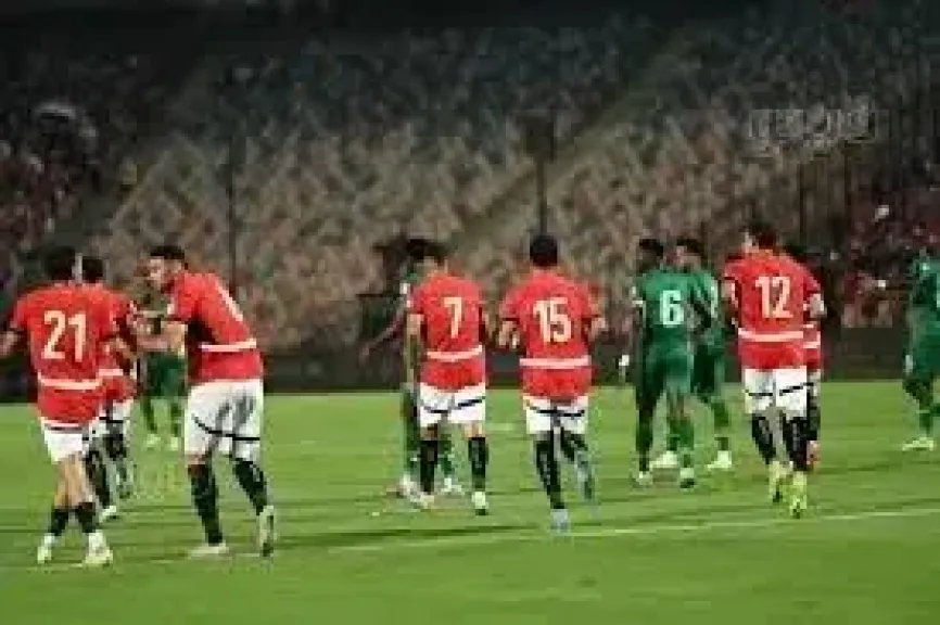 منتخب مصر يتقدم على غينيا بيساو 1-0 بعد مرور 30 دقيقة