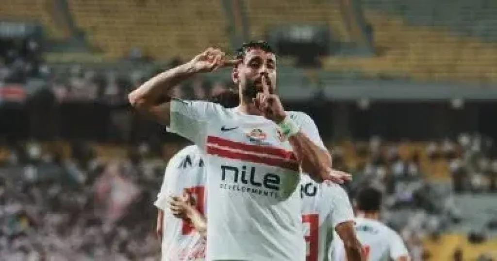 عدى الدباغ يتقدم للزمالك بالهدف الأول على سموحة