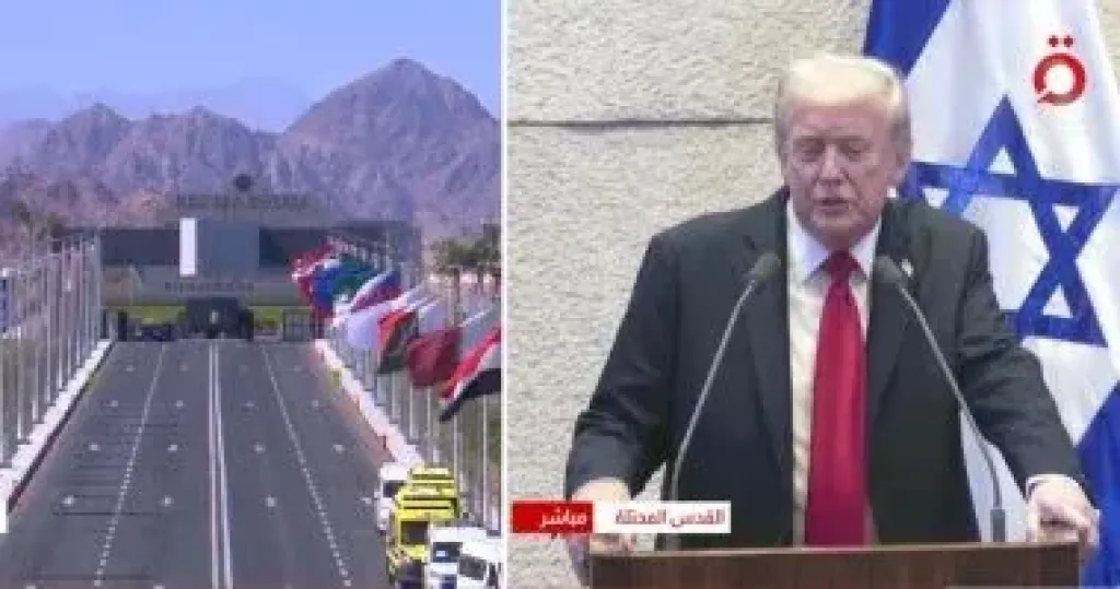ترامب: أعتزم أن أكون شريكا فى جهود إعادة إعمار غزة