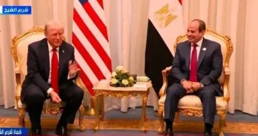 الرئيس السيسى لترامب: نوجه لكم التحية على قدرتكم لإنجاز الاتفاق بشأن غزة