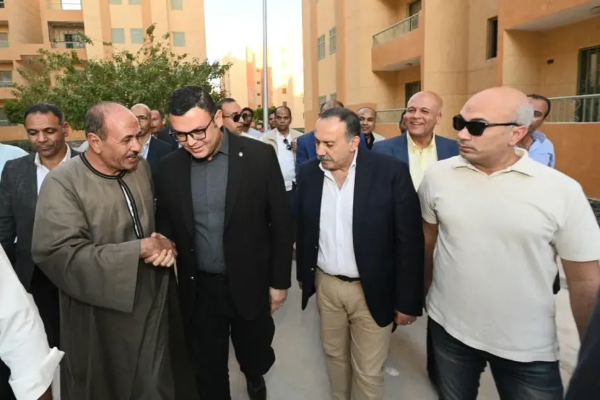 فظ أسيوط يتفقدان محطة تنقية مياه الشرب