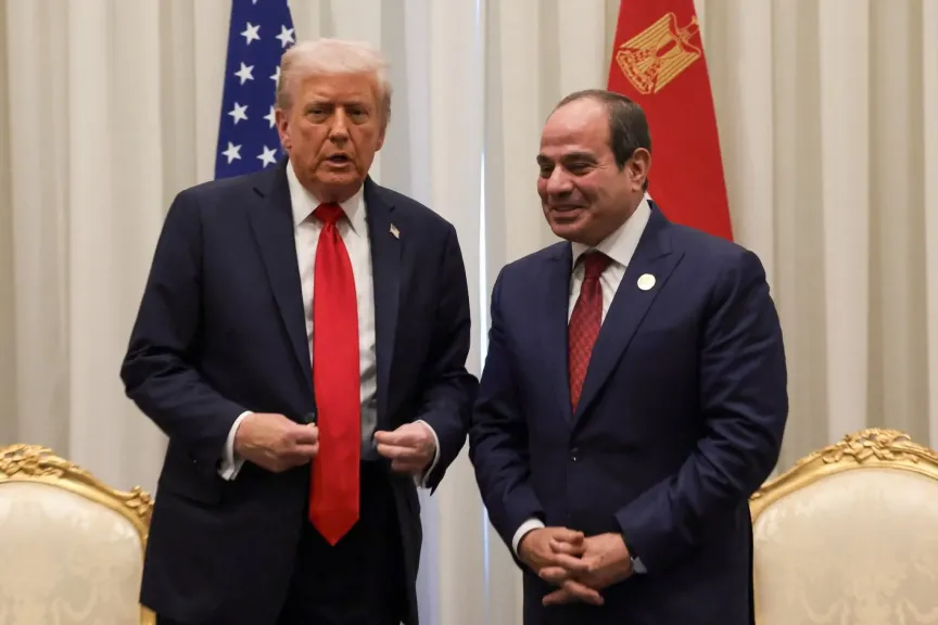 ترامب يشيد بالرئيس السيسي لانخفاض معدلات الجريمة في مصر