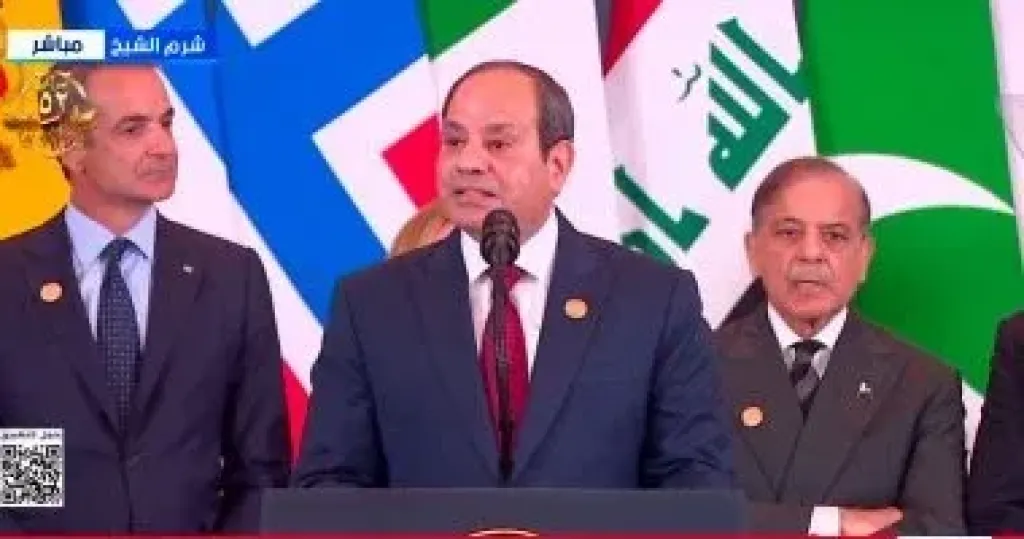 الرئيس السيسى للشعب الإسرائيلى: مدوا أيديكم بالسلام العادل فى هذه اللحظة التاريخية