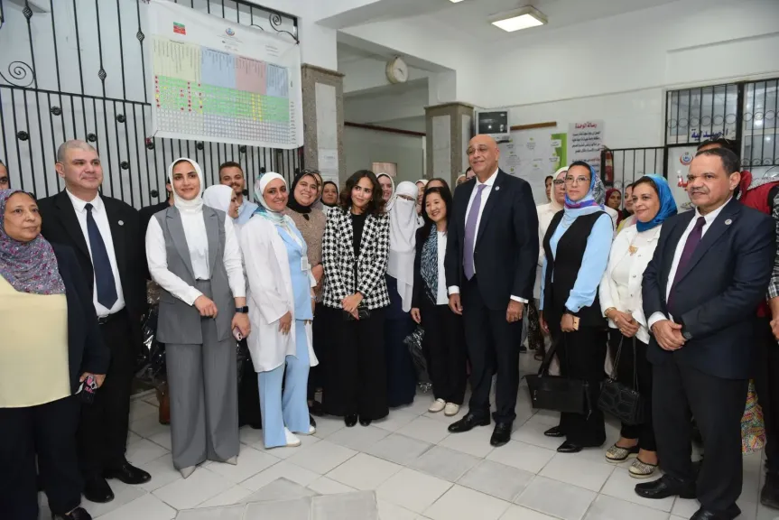 جهاز تنمية المشروعات  يطور وحدة ومركز  المندرة لصحة الأسرة  بمحافظة الإسكندرية
