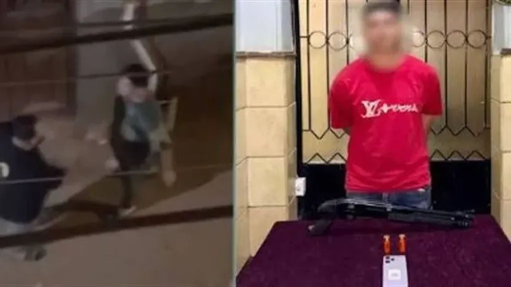 القبض على شخص هدد الأهالى بسلاح نارى فى المنوفية