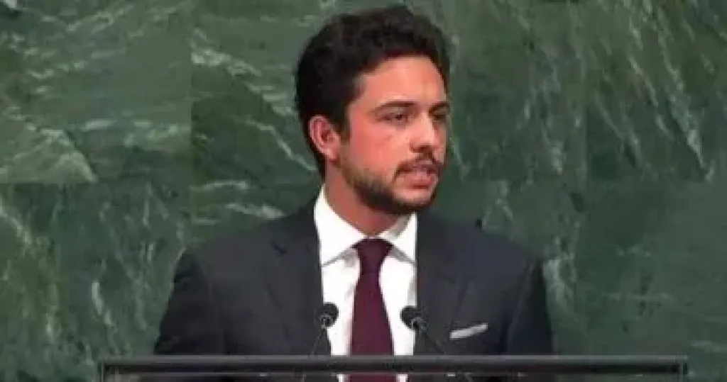 ولى العهد الأردنى يشيد باعتراف بريطانيا بالدولة الفلسطينية ويؤكد استمرار جهود التهدئة الإقليمية