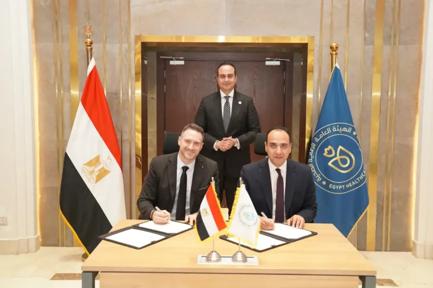 السبكى: يشهد مراسم توقيع بروتوكول بين الهيئة العامة للرعاية الصحية وشركة ”ريفيفر جلوبال لخدمات الترجمة الطبية